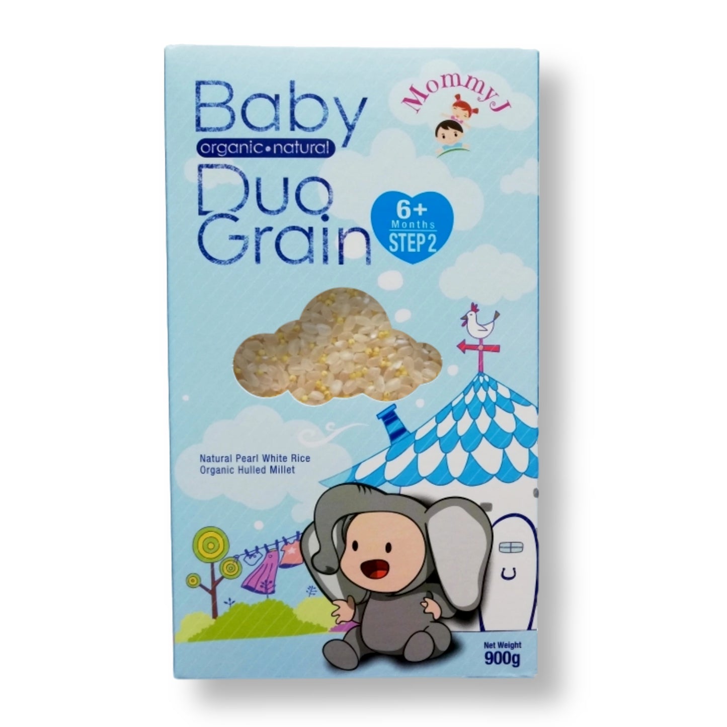 MommyJ Organic Duo-Grain 6M+ (Expiry 10-11-2025)
