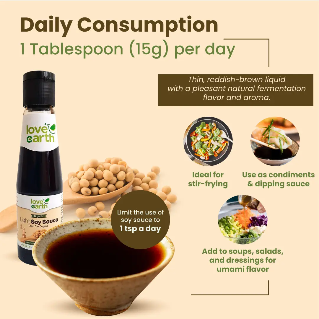 Love Earth Organic Light Soy Sauce (Expiry 12-12-2025)