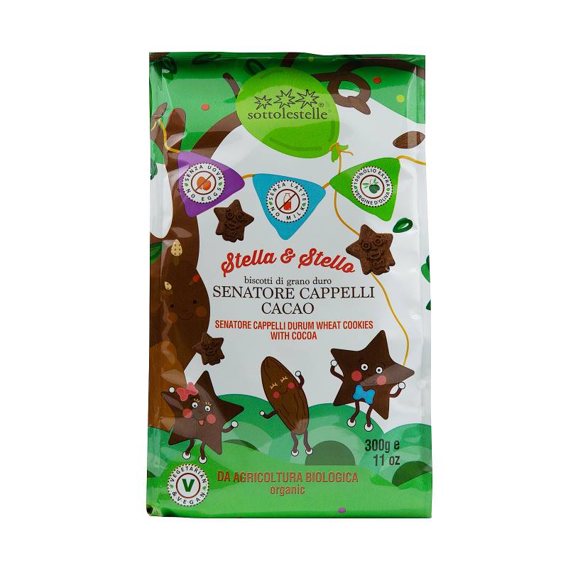 Stella & Stello Senatore Cappelli Cacao Cookies 12M+ (Expiry 30-03-2024)