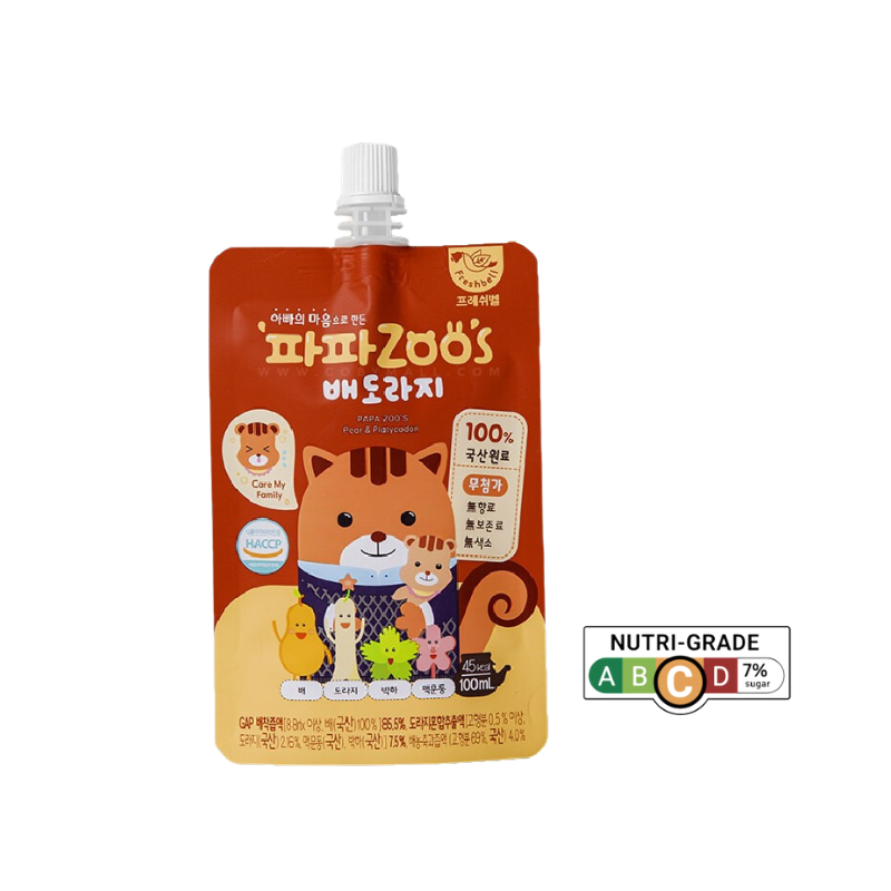 Freshbell Papazoo's Pear & Platycodon Juice (For Cough) 9M+ (Expiry 31-03-2026)
