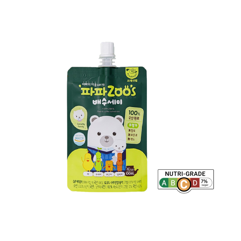 Freshbell Papazoo's Pear & Luffa Cylindrica Juice (For Cold) 9M+ (Expiry 26-03-2026)