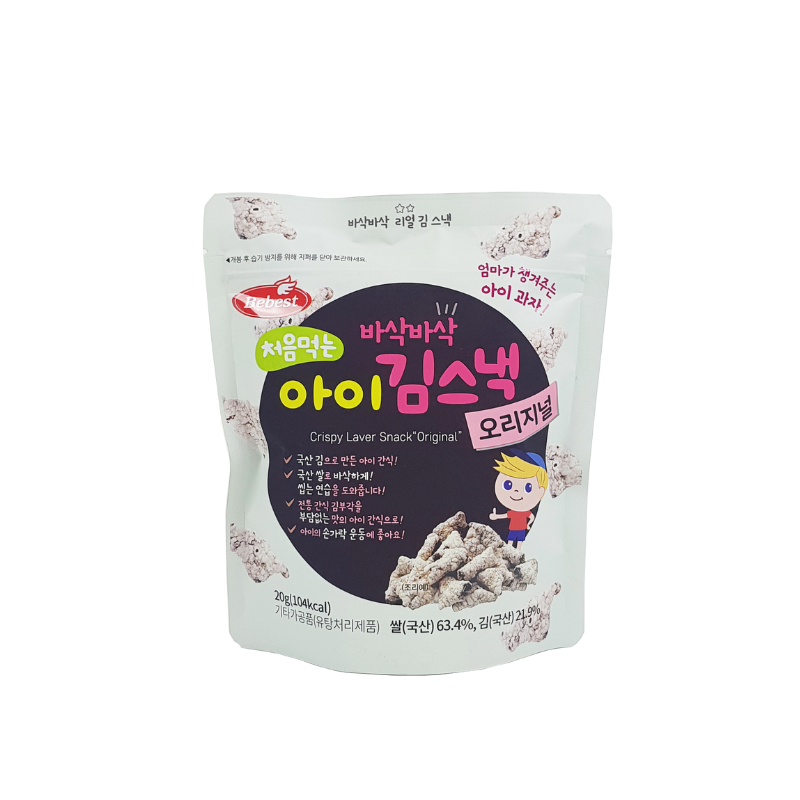 Bebest Crispy Laver Snack - Original 10M+