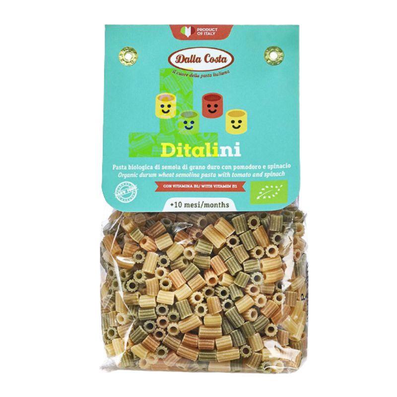 Dalla Costa Ditalini Organic Pasta 10M+ (Expiry 04-10-2027)