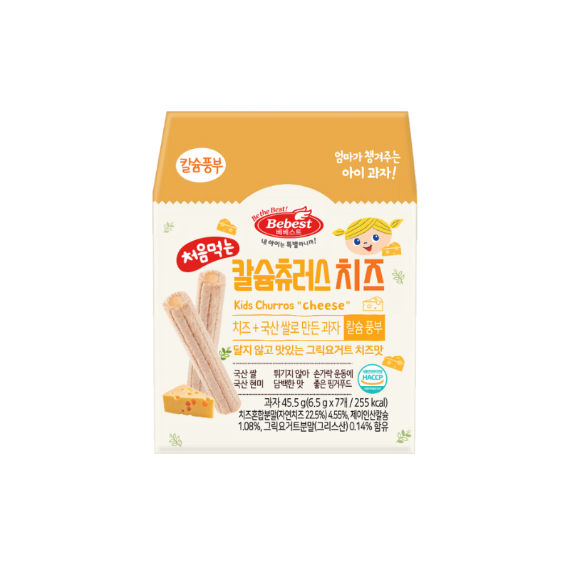 Bebest Kids Churros - Cheese 8M+