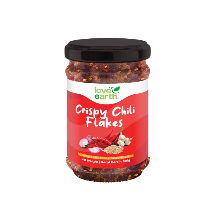 Love Earth Crispy Chili Flakes (Expiry 18-07-2026)