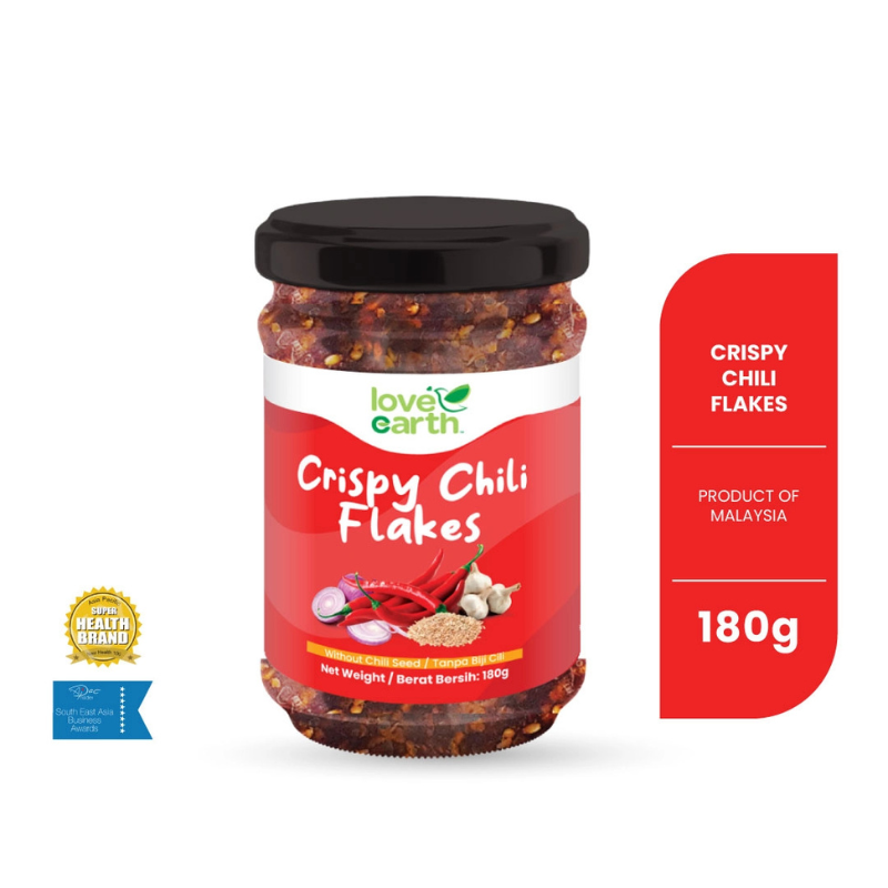 Love Earth Crispy Chili Flakes (Expiry 18-07-2026)