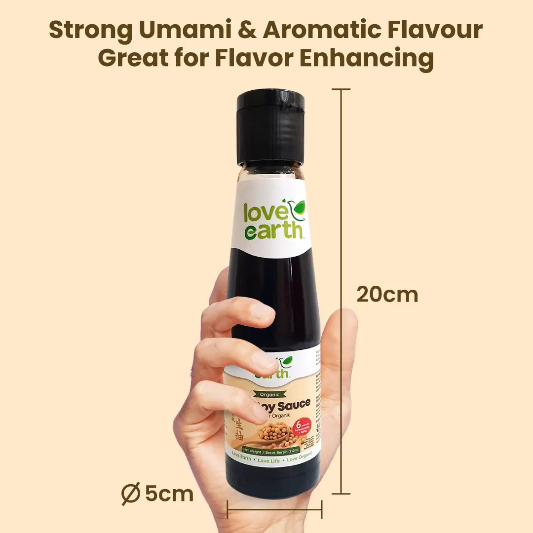 Love Earth Organic Light Soy Sauce (Expiry 12-12-2025)