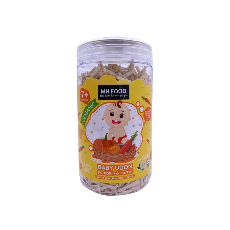 MH Food Baby Udon Pumpkin & Carrot 7M+ (Expiry 16-07-2026)