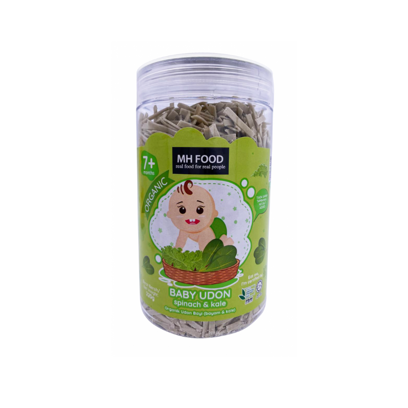MH Food Baby Udon Spinach & Kale 7M+ (Expiry 16-07-2026)