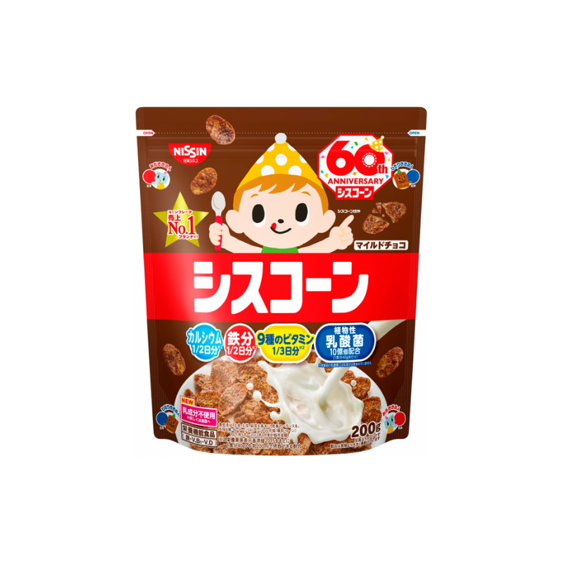 Nissin Ciscone Breakfast Cereal Chocolate 12M+ (Expiry 30-04-2024)
