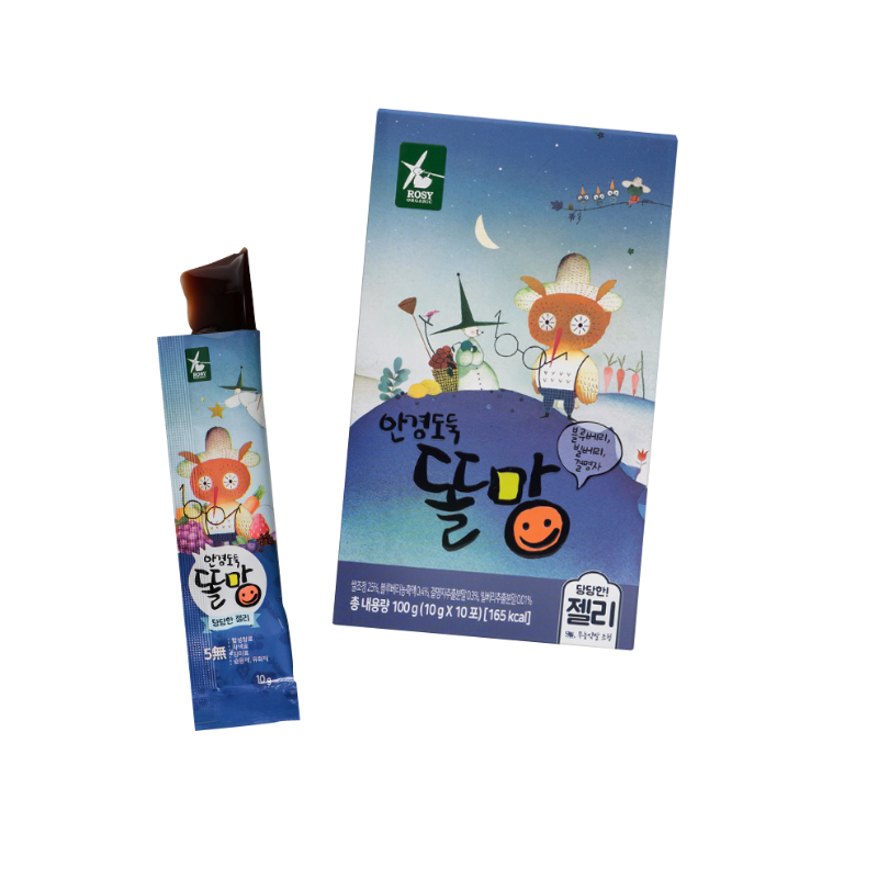 Rosy Organic Sparkling Eyes Healthy Jelly 12M+ (Expiry 11-01-2026)
