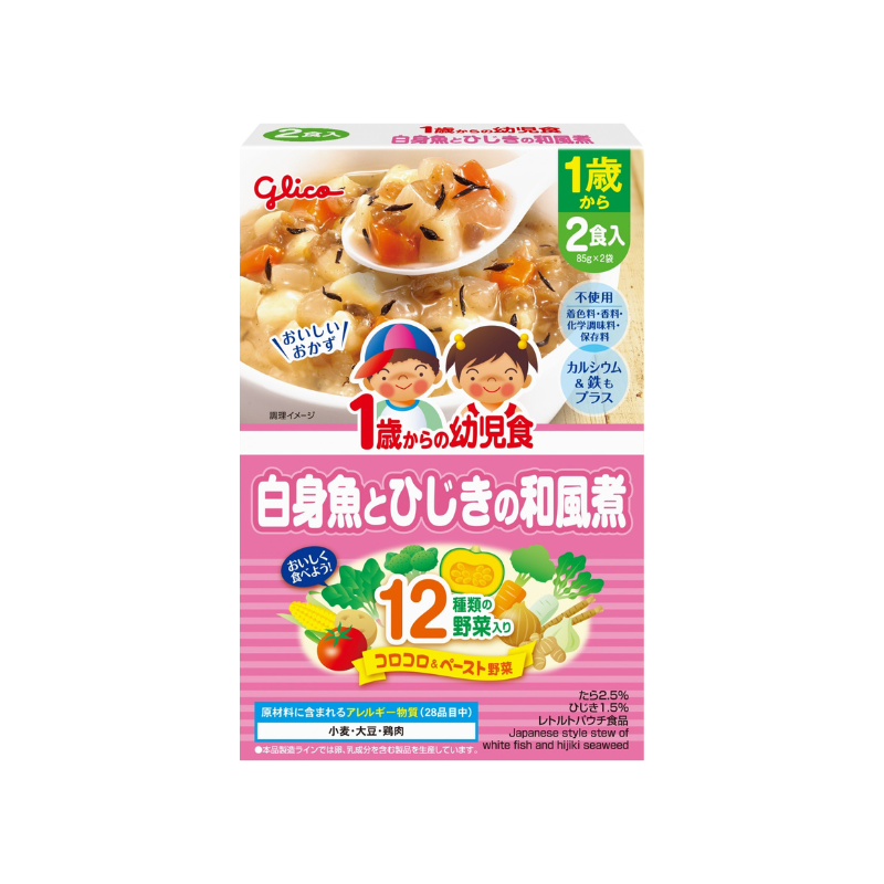 Glico Japanese Style Stew of White Fish and Hijiki Seaweed 12M+ (Expiry 04-01-2026)