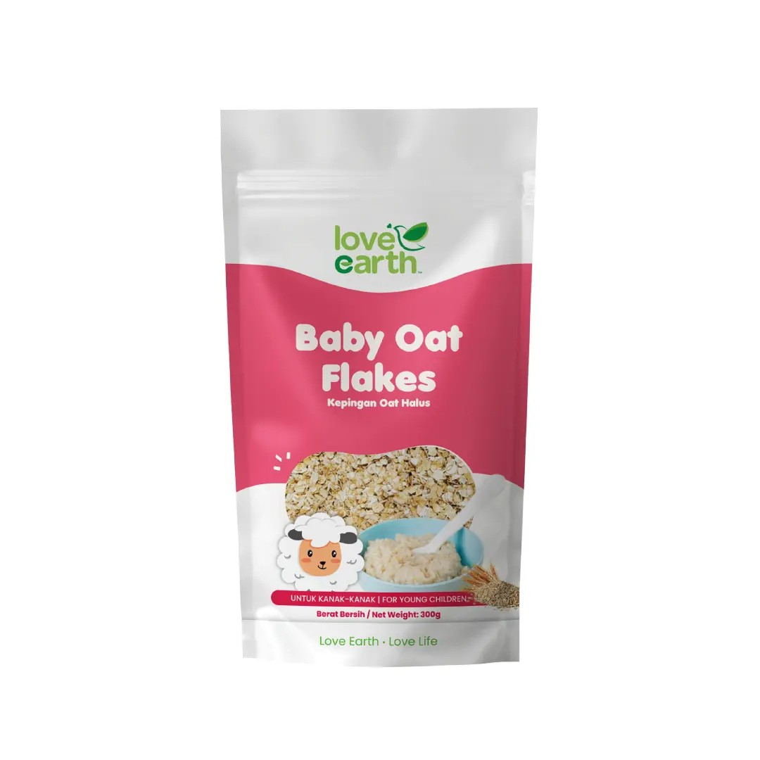 Love Earth Baby Instant Oat Flakes 6M+ (Expiry 21-04-2026)