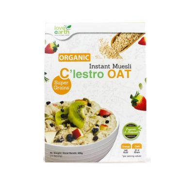 Love Earth Instant Muesli C'lestro Oat 400g (Expiry 20-11-2025)