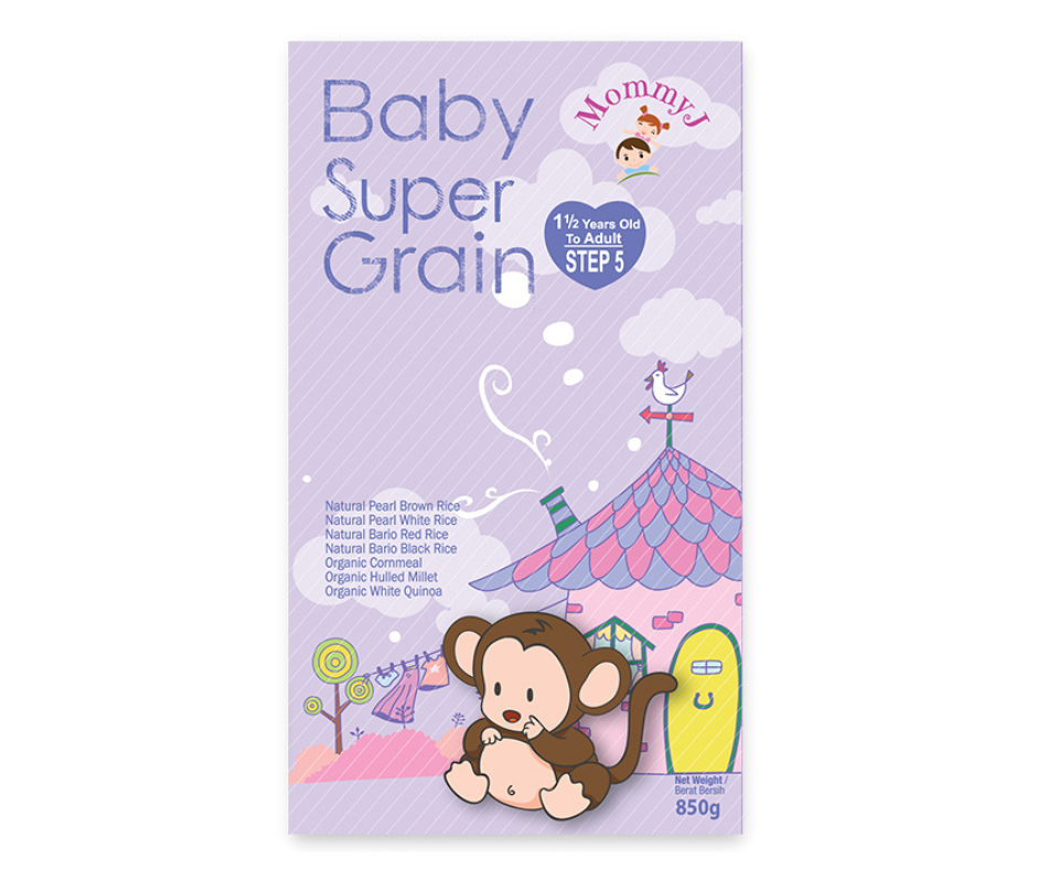 MommyJ Organic Super-Grain 18M+ (Expiry 29-12-2025)