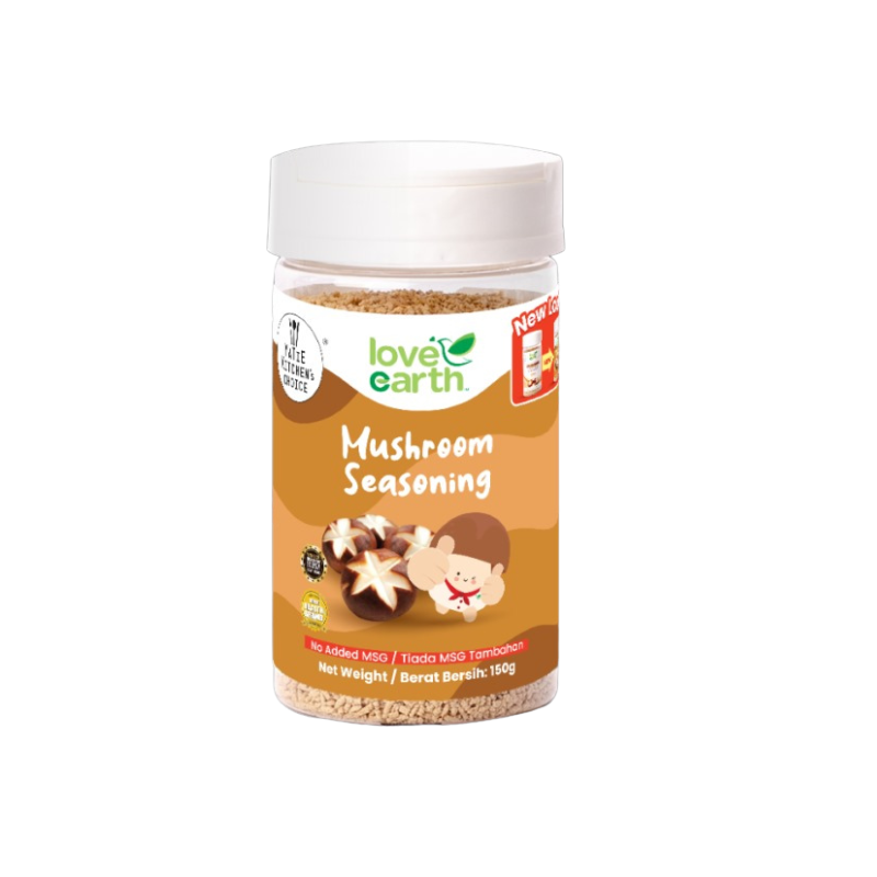 Love Earth Mushroom Seasonings 12M+ & Family (Expiry 13-11-2027)