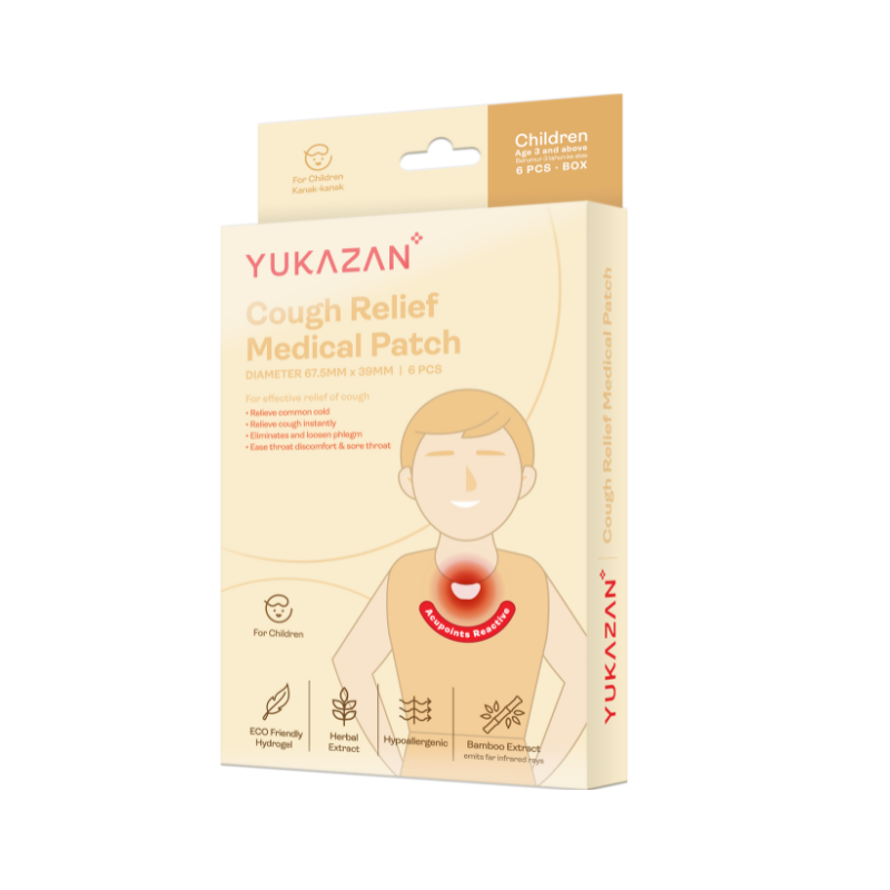 Yukazan Cough Relief Patch for Kids (Expiry 30-08-2026)