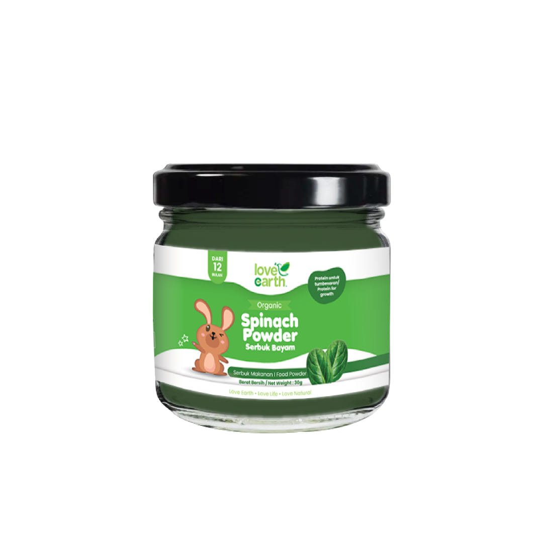 Love Earth Organic Spinach Powder 12M+ (Expiry 14-06-2026)