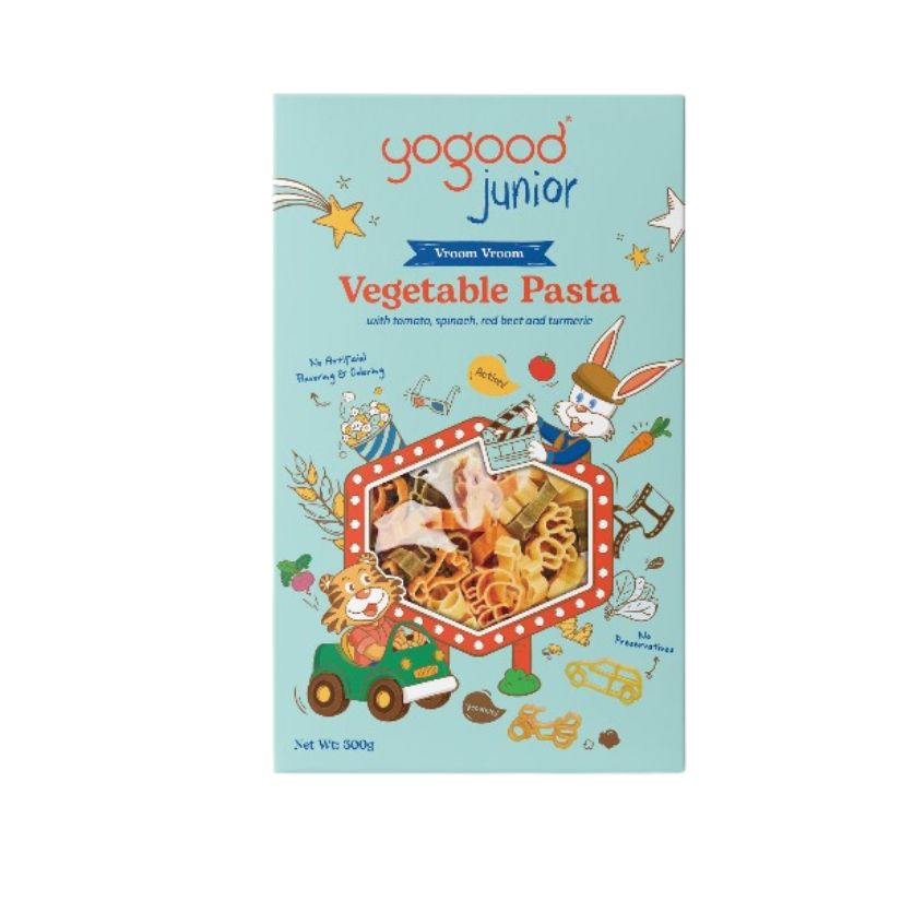 Yogood Junior Vegetable Pasta - Vroom Vroom 10M+ (Expiry 01-02-2027)