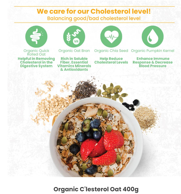 Love Earth Instant Muesli C'lestro Oat 400g (Expiry 20-11-2025)