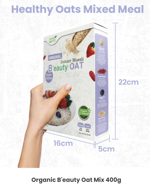 Love Earth Instant Muesli B'eauty Oat 400g