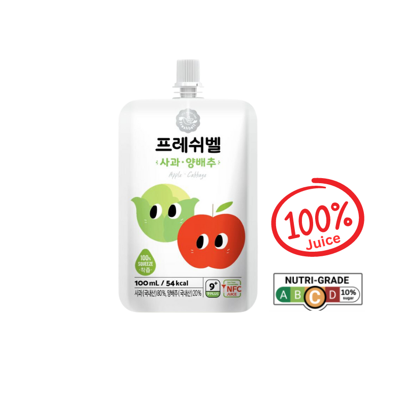 Freshbell NFC Apple Cabbage Juice 9M+ (Expiry 12-12-2025)