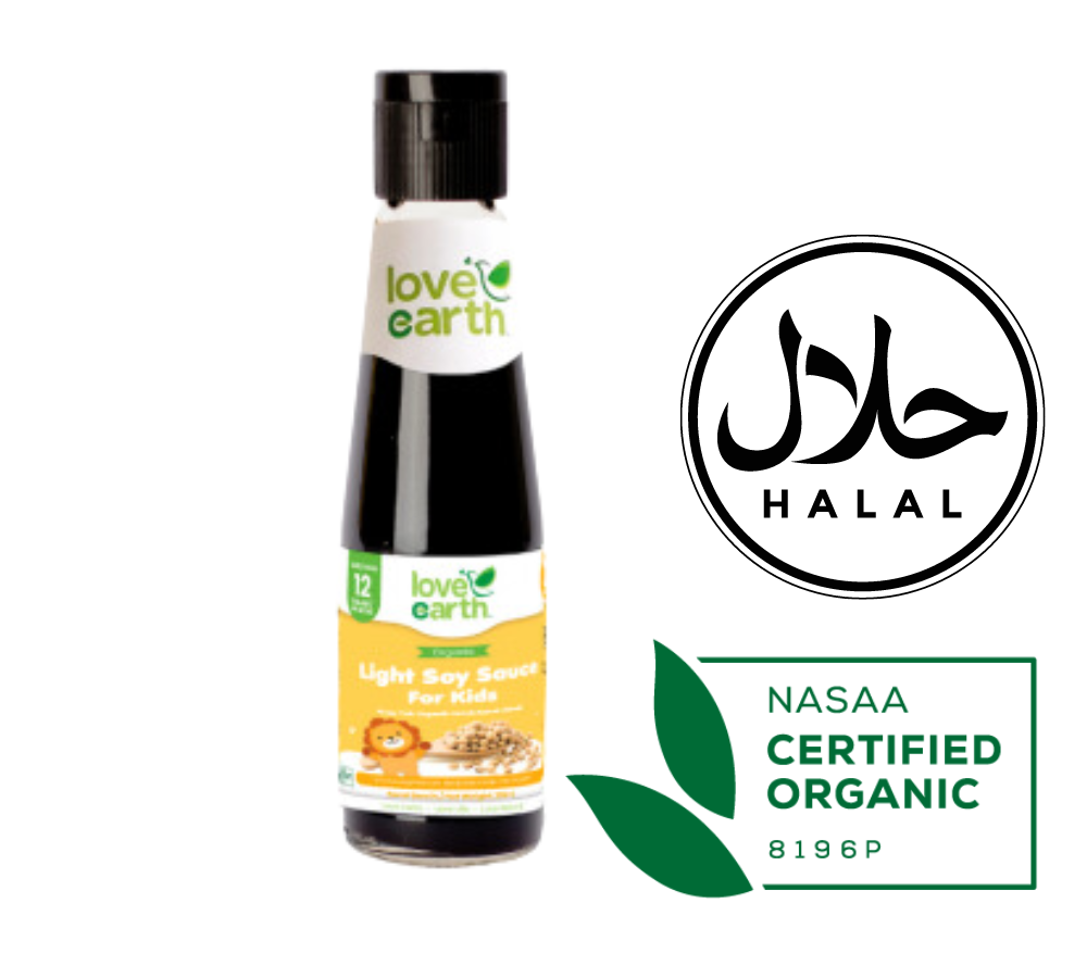 Love Earth Organic Baby's Light Soy Sauce 12M+ (Expiry 10-11-2025)