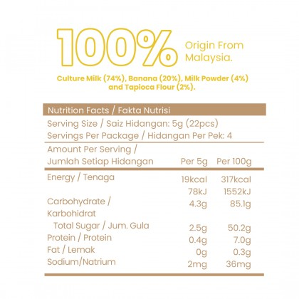 Love Earth Yogurt Melts Banana 12M+ (Expiry 27-01-2026)