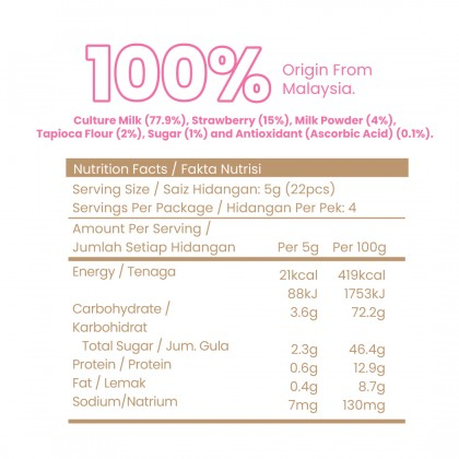 Love Earth Yogurt Melts Strawberry 12M+ (Expiry 29-01-2026)