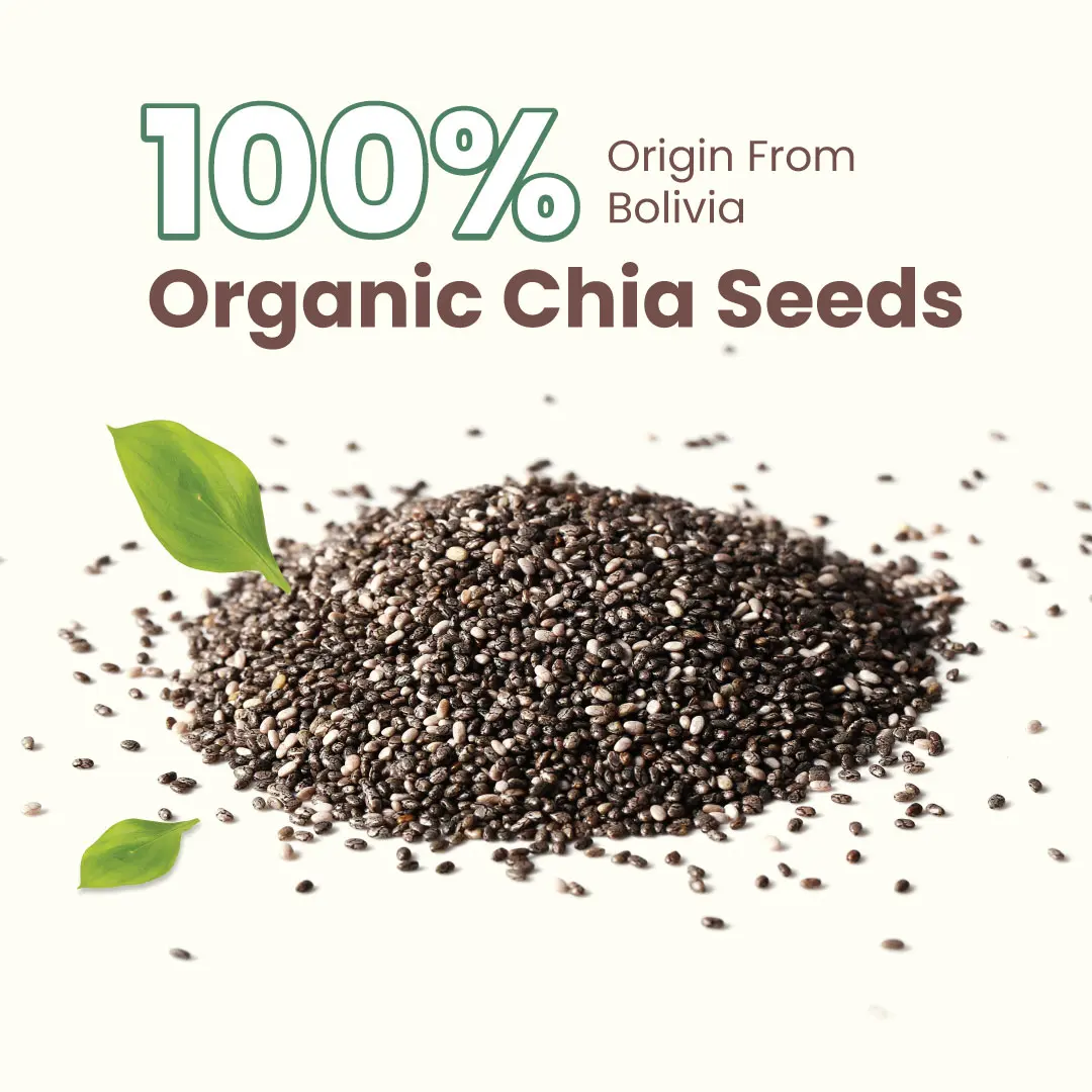 Love Earth Organic Chia Seeds 168g x 3 (FOC 280g Bottle) Promo Pack (Expiry 05-02-2027)