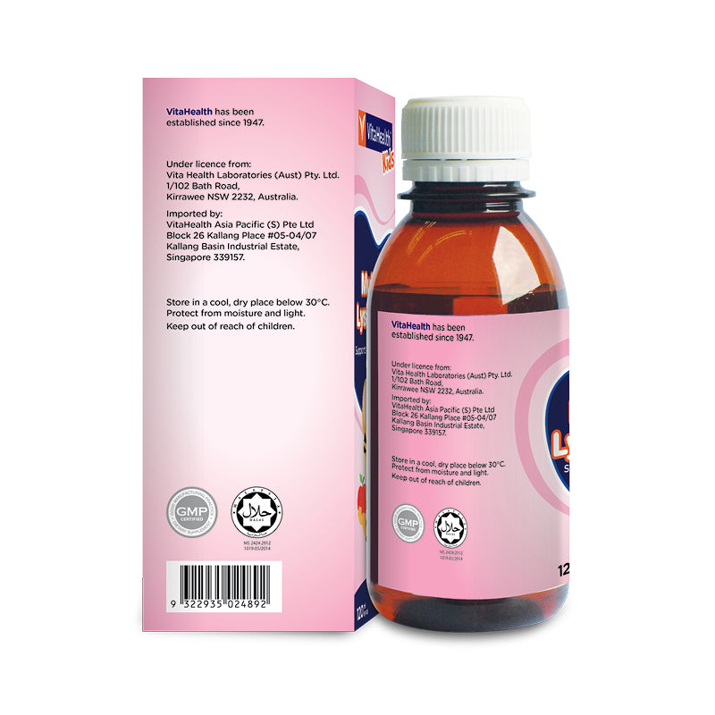 Vitahealth Kids Multivits + Lysine & Insulin > 1Y+ (Expiry 09-08-2025)