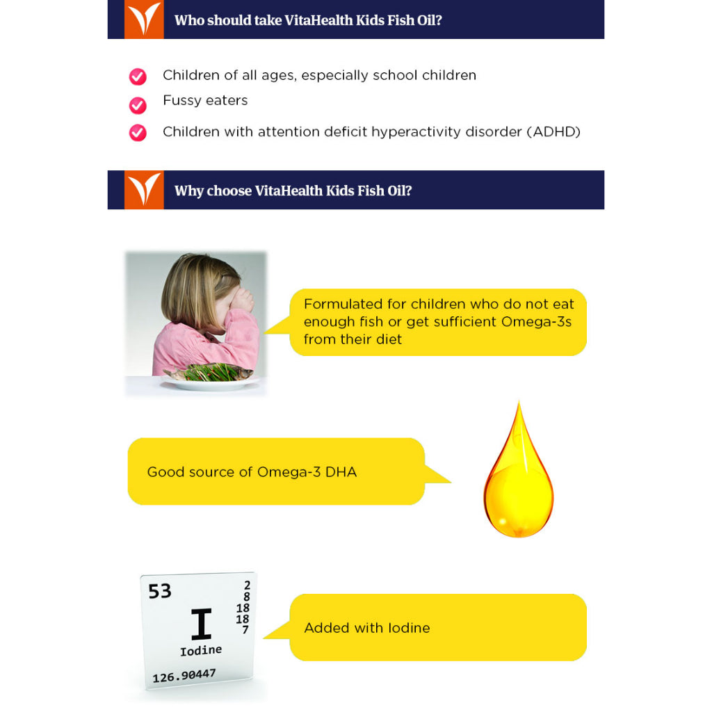Vitahealth Kids Fish Oil >2Y+ (Expiry 31-01-2026)