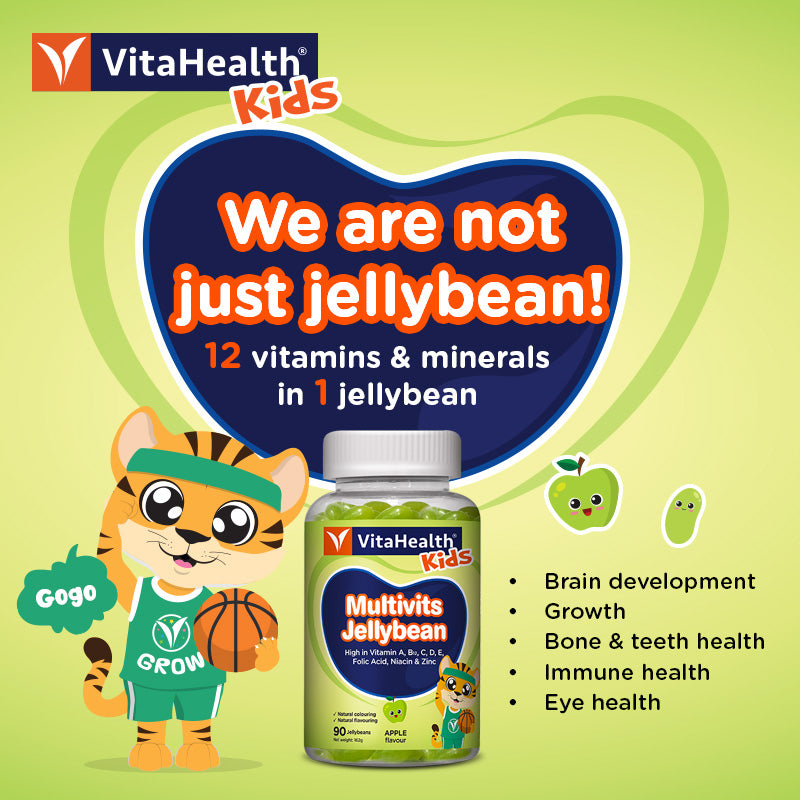 Vitahealth Kids Multivits Jellybean > 4Y+ (Expiry 07-05-2024)