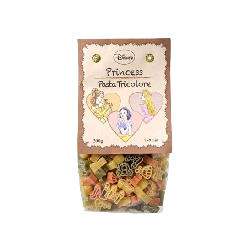 Nakato Disney Kids Tri-Colour Pasta - Princess / 12M+ (Expiry 13-07-2026)