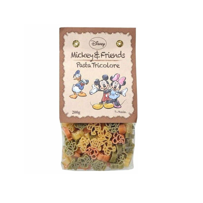 Nakato Disney Kids Tri-Colour Pasta - Mickey & Friends / 12M+ (Expiry 12-10-2026)