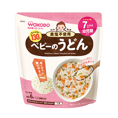 Wakodo Japanese Udon Noodles for Babies 7M+ (Expiry 30-09-2025)