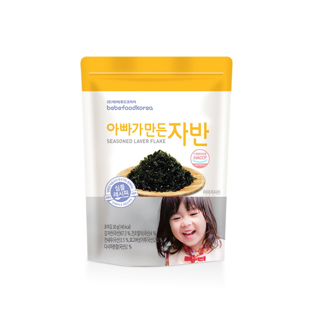 Bebefood Seasoned Laver Flake - Topping 10M+ (Expiry 28-06-2025)