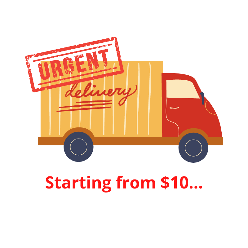 Urgent/Worldwide Delivery Top-Up