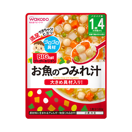 Wakodo Fish Ball Soup with Vegetables 16M+ (Expiry 31-05-2024)