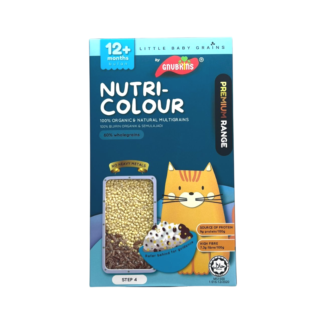 Gnubkins (Little Baby Grains) Nutri Colour Baby Rice Step 4 12M+ (Expiry 30-10-2026)