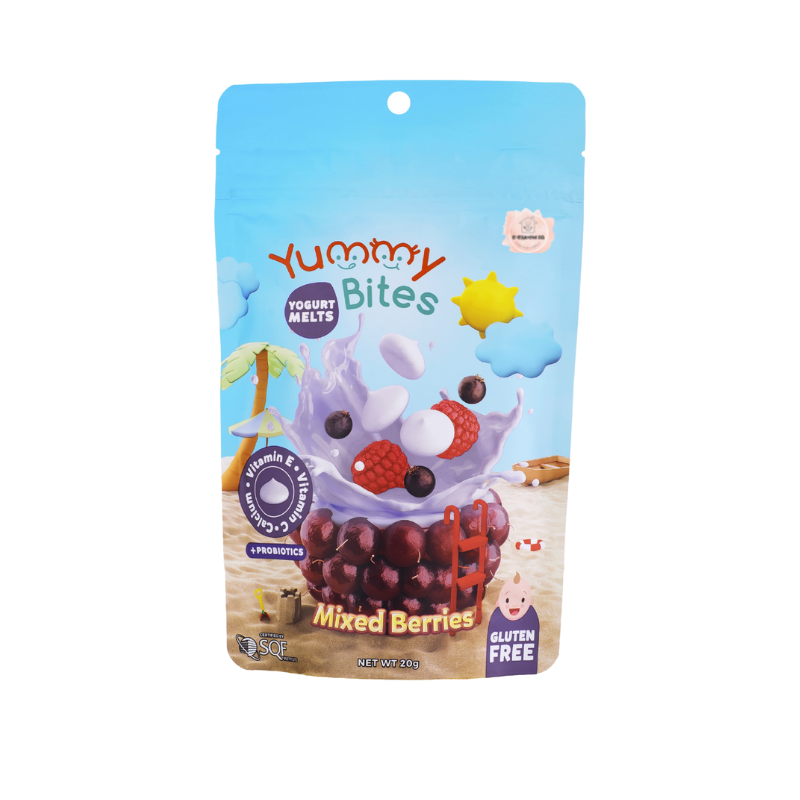 Yummy Bites Mixed Berries Yoghurt Melts 12M+