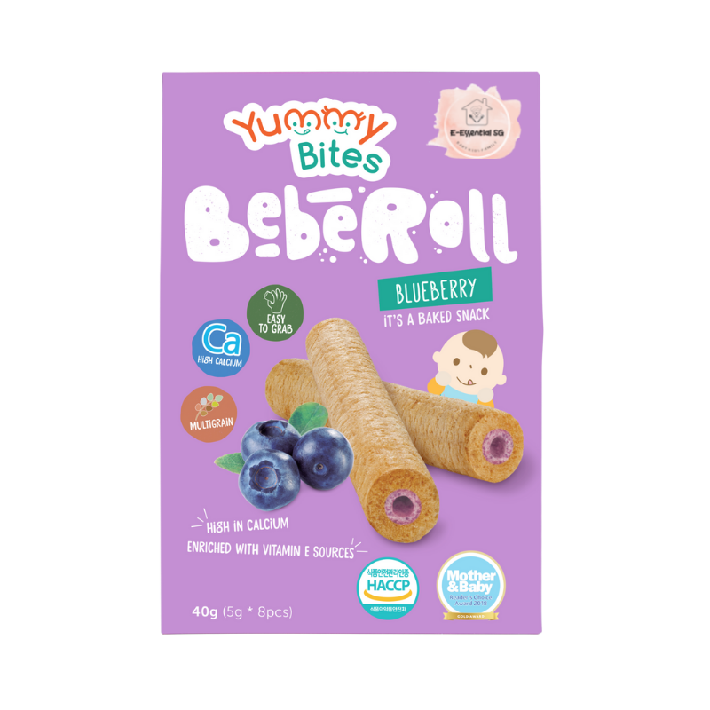 Yummy Bites - Blueberry Beberoll 9M+ (Expiry 15-09-2026)