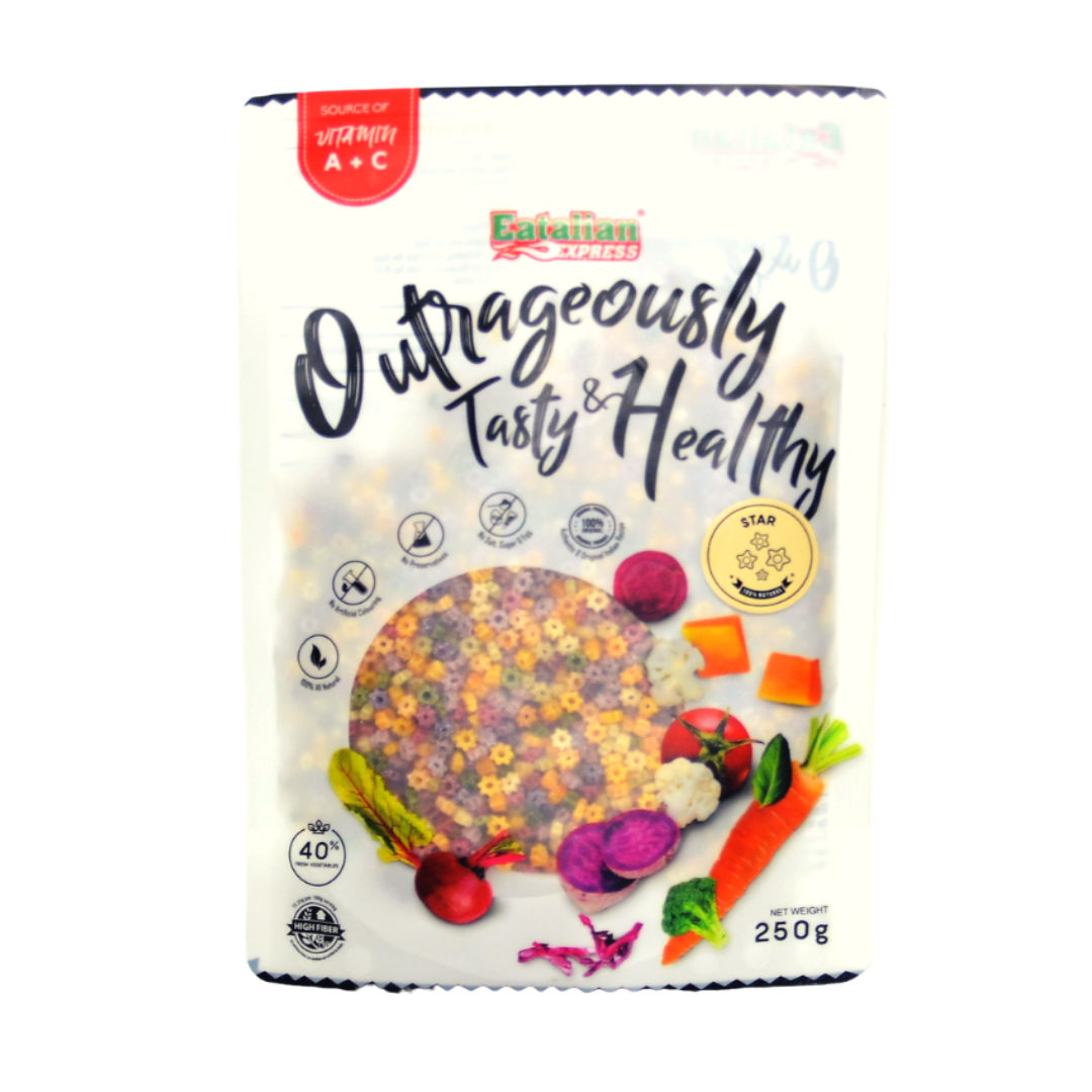 Eatalian Express Star Pasta 250g / 8M+ (Expiry 04-06-2026)