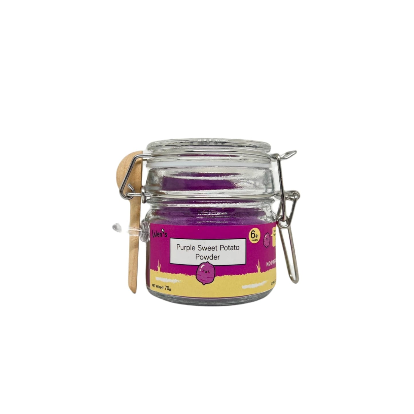 Wen's Vegetable Powder Nova Bottle - Purple Sweet Potato 6M+ (Expiry 15-09-2024)