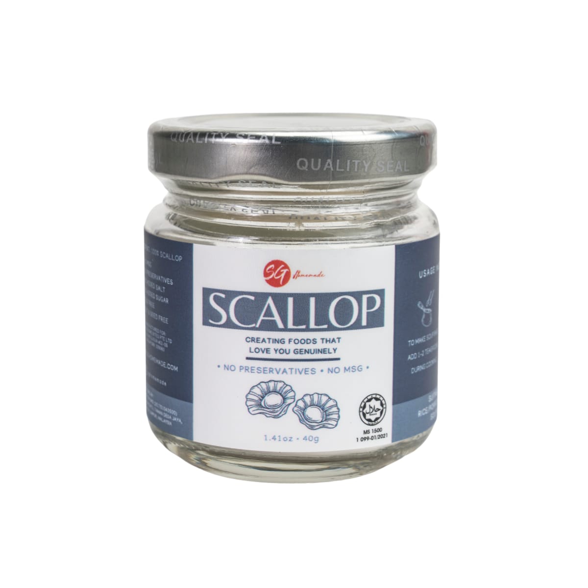 SGHomemade Scallop Powder 12M+ (Expiry 05-05-2026)