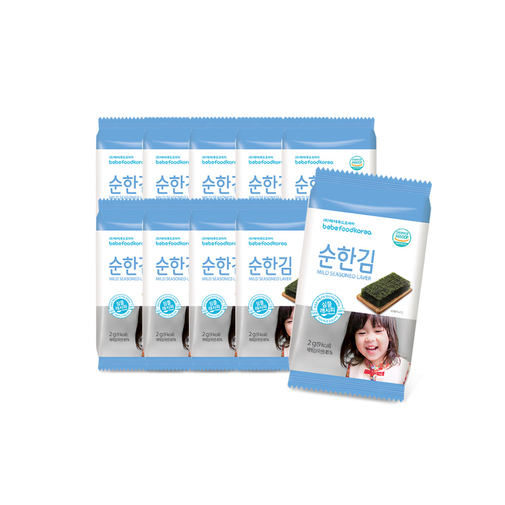 Bebefood Mild Seasoned Laver Snack 9M+ (Expiry 29-09-2025)