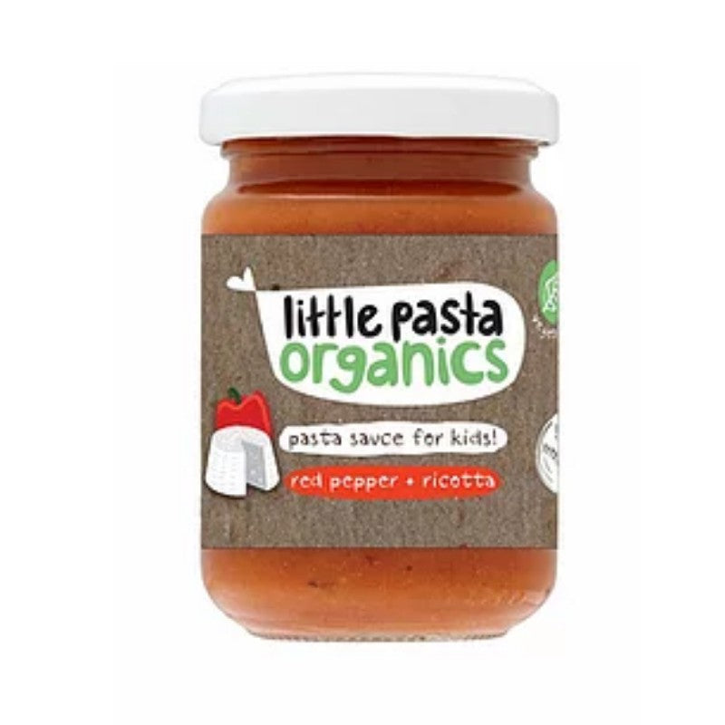 Little Pasta Organic - Red Pepper & Ricotta Pasta Sauce 9M+