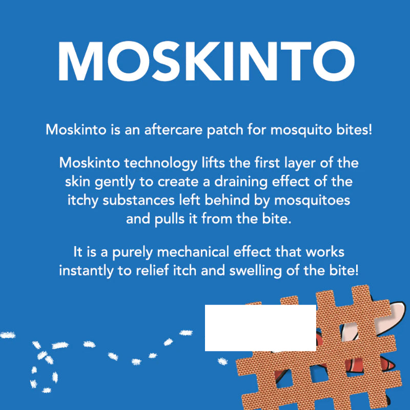 Moskinto Insect Bite Relief Patch 0M+ (Expiry 31-12-2026)