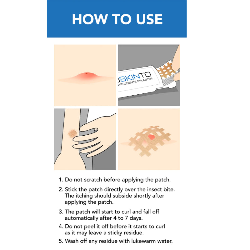 Moskinto Insect Bite Relief Patch 0M+ (Expiry 31-12-2026)
