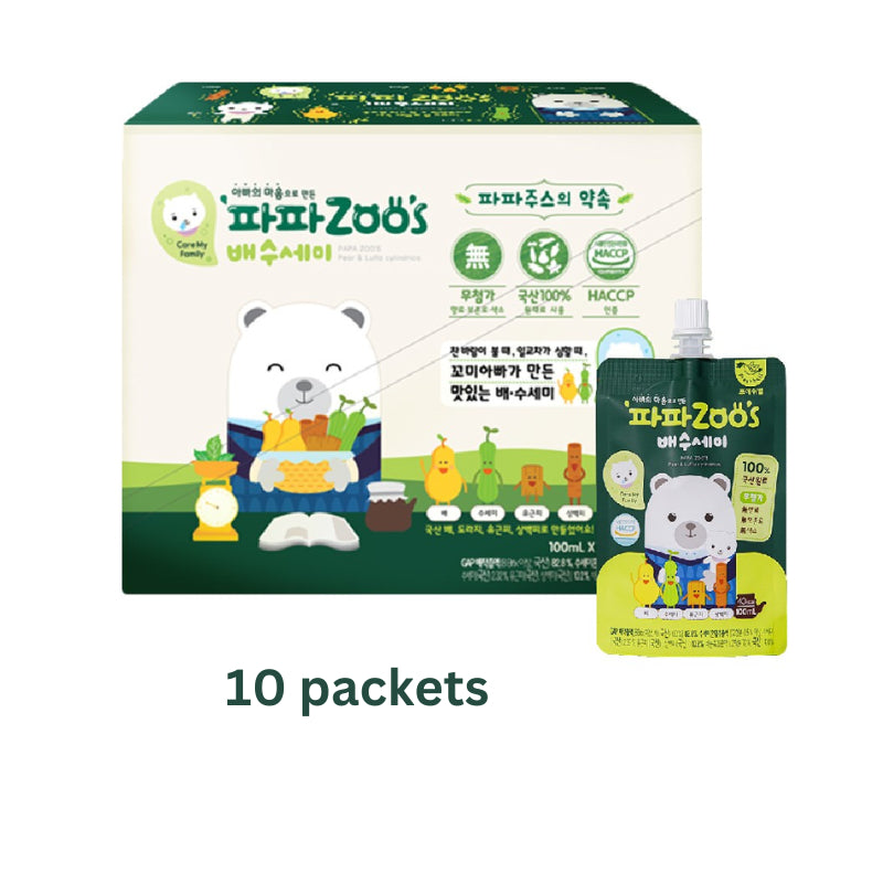 Freshbell Papazoo's Pear & Luffa Cylindrica Juice (For Cold) 9M+ (Expiry 26-03-2026)